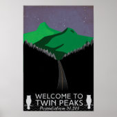 Twin Peaks Travel Poster (Vorne)