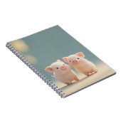 Twin Piggies Joy Notebook Notizblock (Rechte Seite)