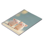 Twin Piggies Joy Notebook Notizblock (Linke Seite)