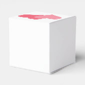 Twin Pink Hearts Geschenkschachtel (Rückseite)