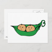 Twin Pod Graphic Postkarte (Vorne/Hinten)