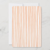 Twin Pumpkin Baby Dusche Einladung (Rückseite)