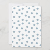 Twin Pumpkin Baby Shower Einladung Twin Boys Fall (Rückseite)