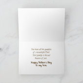 Twin Religious Vatertag Qualitäten Karte (Innenseite)