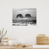 Twin Rocks Poster (Küche)