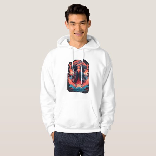 Twin Samurai Hoodie (Vorne ganz)