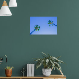 Twin Sentinels vom Malteser Himmel Poster