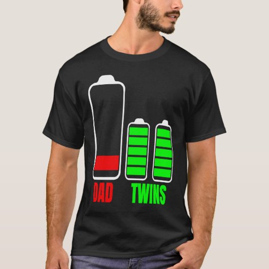 Twin Siblings Pregnancy T-Shirt (Vorderseite)