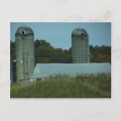 Twin Silos Postkarte (Vorderseite)