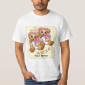 Twin Sister Bears T-Shirt (Vorderseite)