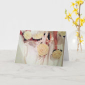 TWIN SISTER, BESTES FREUND AM WEDD TAG KARTE (Gelbe Blume)