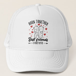 Twin Sister Twins Geschenk Truckerkappe
