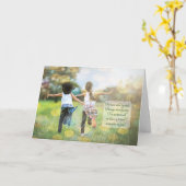 Twin Sister's Birthday Forever Side by Side Karte (Gelbe Blume)