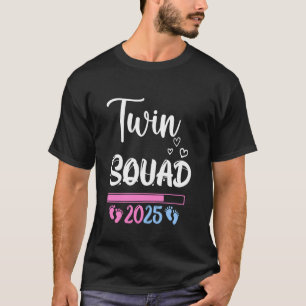 TWIN SQUAD 2025 Twin Mama Baby MAMA TO BE Pregnanc T-Shirt