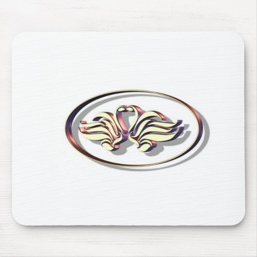 Twin Swans Mousepad (Vorne)