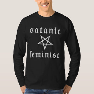 Twin Temple u2013 Satanisch Feministisch T-Shirt