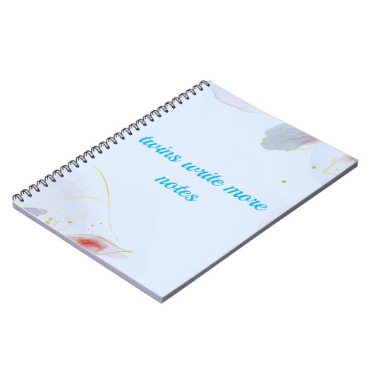 Twin Themed Notizblock (Linke Seite)