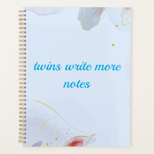 Twin Themed Planer (Vorderseite)