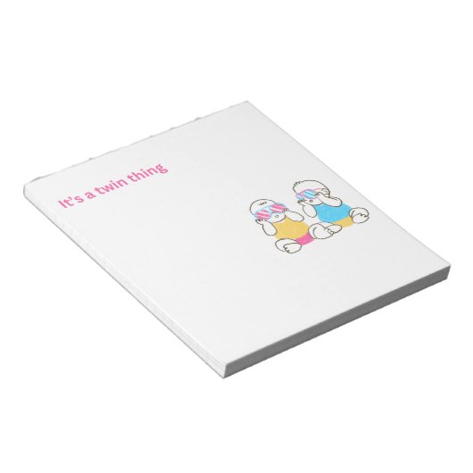 Twin Threading Notepad Notizblock (angewinkelt)