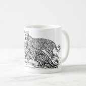 Twin-Tiger Kaffeetasse (VorderseiteRechts)