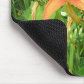 Twin Tiger Lilies Mousepad (Ecke)