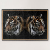 Twin Tigers Puzzle (Horizontal)