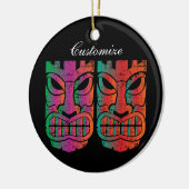 Twin Tiki Skulptur Thunder_Cove Keramik Ornament (Links)