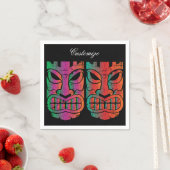 Twin Tiki Skulptur Thunder_Cove Serviette (Beispiel)