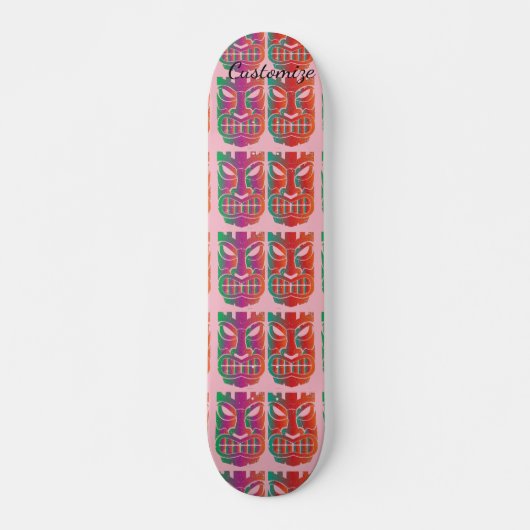 Twin Tiki Skulptur Thunder_Cove Skateboard (Vorne)