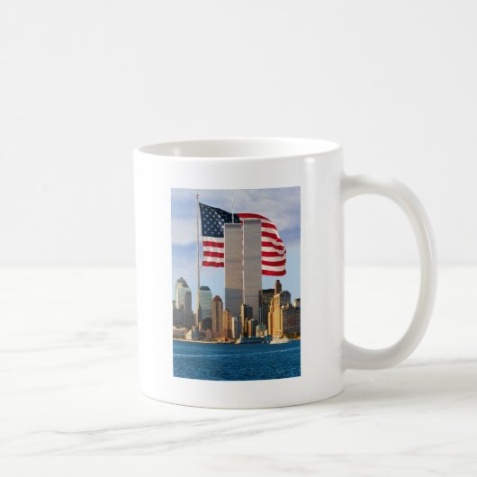 Twin Tower Amerika Kaffeetasse (Rechts)