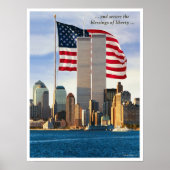 Twin Tower Power Poster (Vorne)