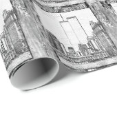 Twin Towers Geschenkpapier (Rolleneckpunkt)
