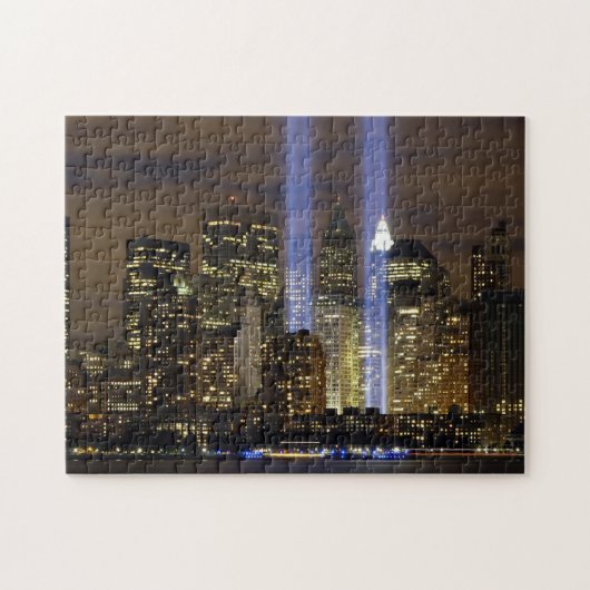 Twin Towers Memorial New York Puzzle (Horizontal)