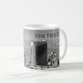 Twin Towers World Trade Center NYC Kaffeetasse (VorderseiteRechts)