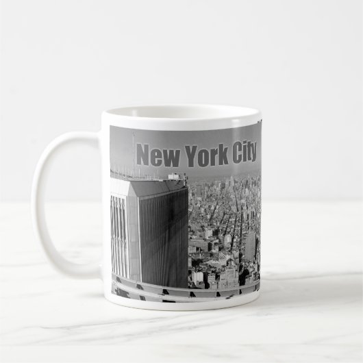 Twin Towers World Trade Center NYC Kaffeetasse (Links)