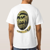 Twin Tribal Dragon Skate Board T-Shirt (Rückseite)