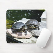 Twin Turtles - Mousepad (Mit Mouse)