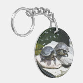 Twin Turtles - Schlüsselanhänger (Vorderseite links)