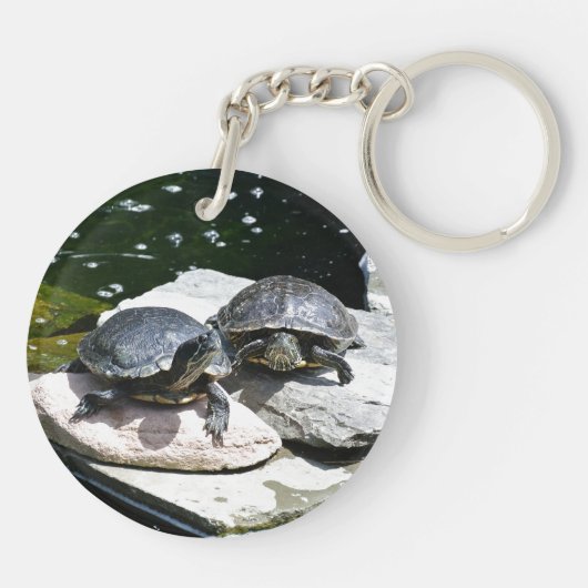 Twin Turtles - Schlüsselanhänger (Rückseite)