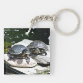 Twin Turtles - Schlüsselanhänger (Rückseite)