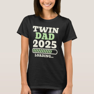 TWIN VATER 2025 Ladungsväter von Zwillingen Bald i T-Shirt