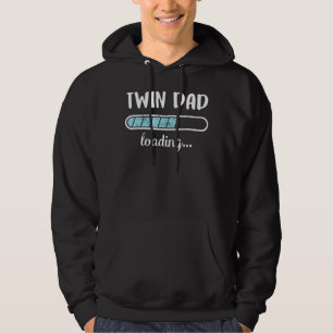Twin Vater Loading Family Friends Spaß Trendy Posi Hoodie