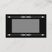 Twin White Tigers Visitenkarte (Rückseite)