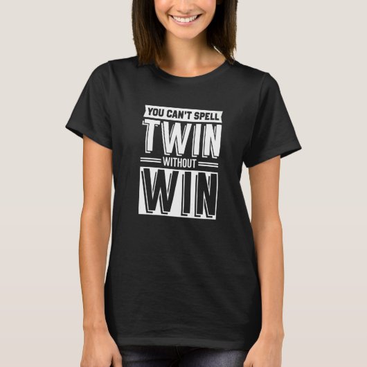 Twin without win lovely hearts akin T-Shirt (Vorderseite)