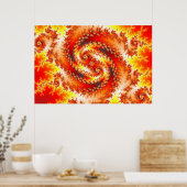 Twinblazer - Fraktal Poster (Küche)