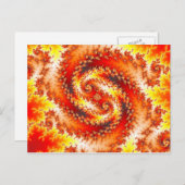 Twinblazer - Fraktal Postkarte (Vorne/Hinten)