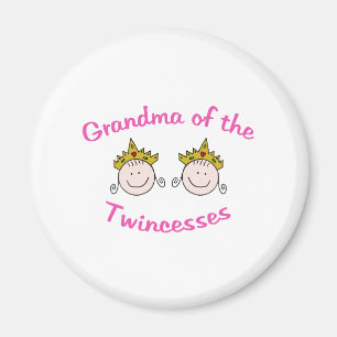 Twincess Großmutter Magnet