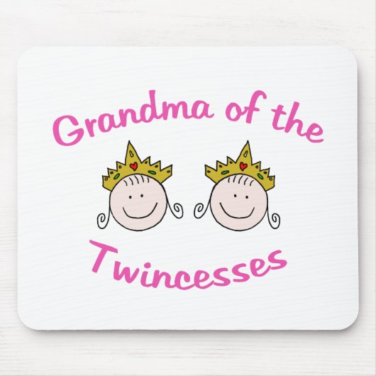 Twincess Großmutter Mousepad (Vorne)