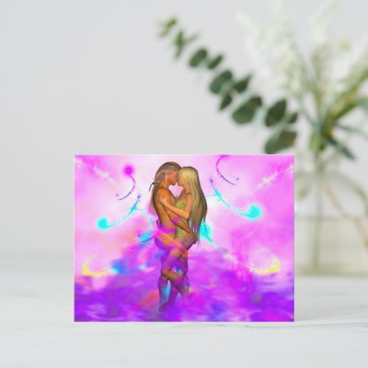 TWINFLAME VON CHELLEA POSTKARTE (Stehend Vorderseite)