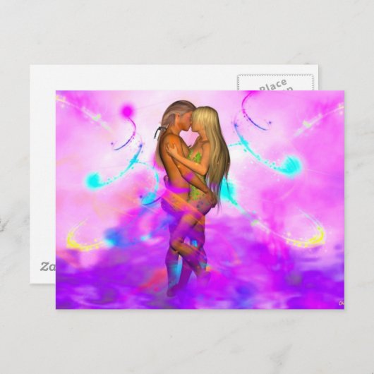 TWINFLAME VON CHELLEA POSTKARTE (Vorne/Hinten)